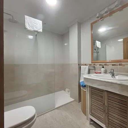 Desconectaengalicia La Lanzada Con Piscina 아파트 *